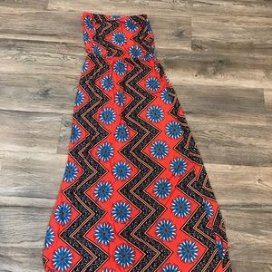 Strapless maxi dress from Evereve